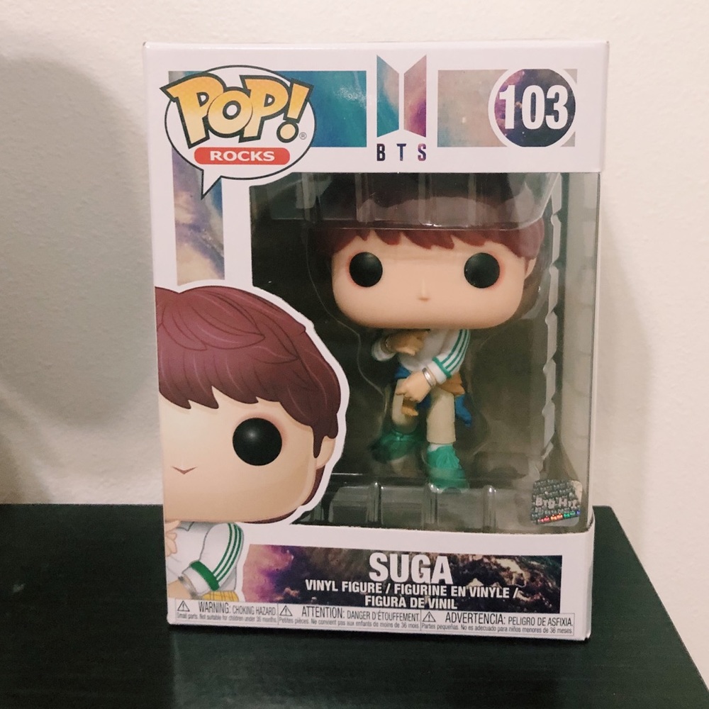 BTS Suga/Yoongi vinyl Pop figure